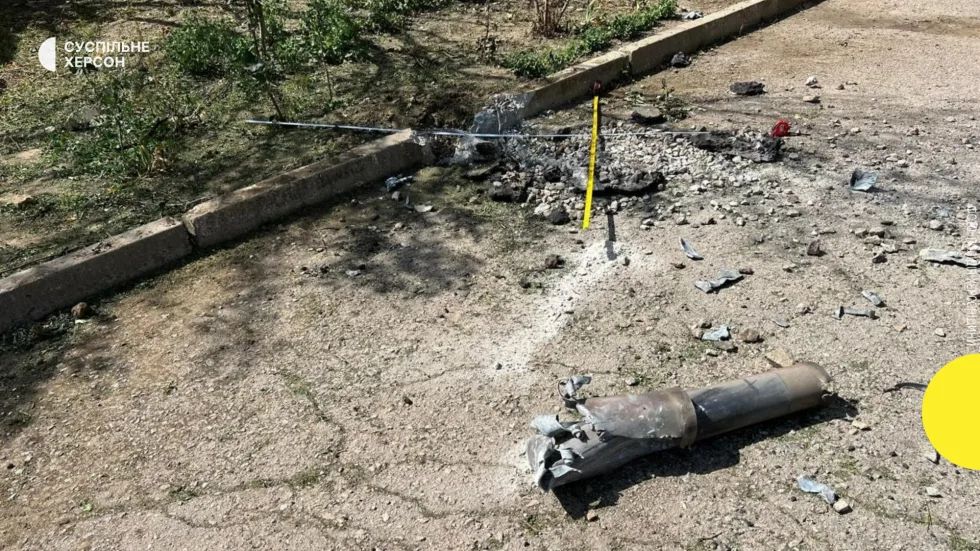 У Корабельному районі Херсона внаслідок російського обстрілу загинув чоловік