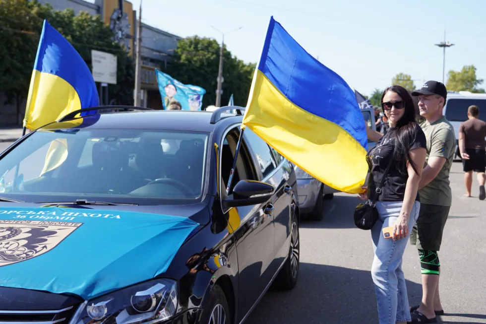 У Миколаєві відбувся автопробіг до Дня Незалежності України