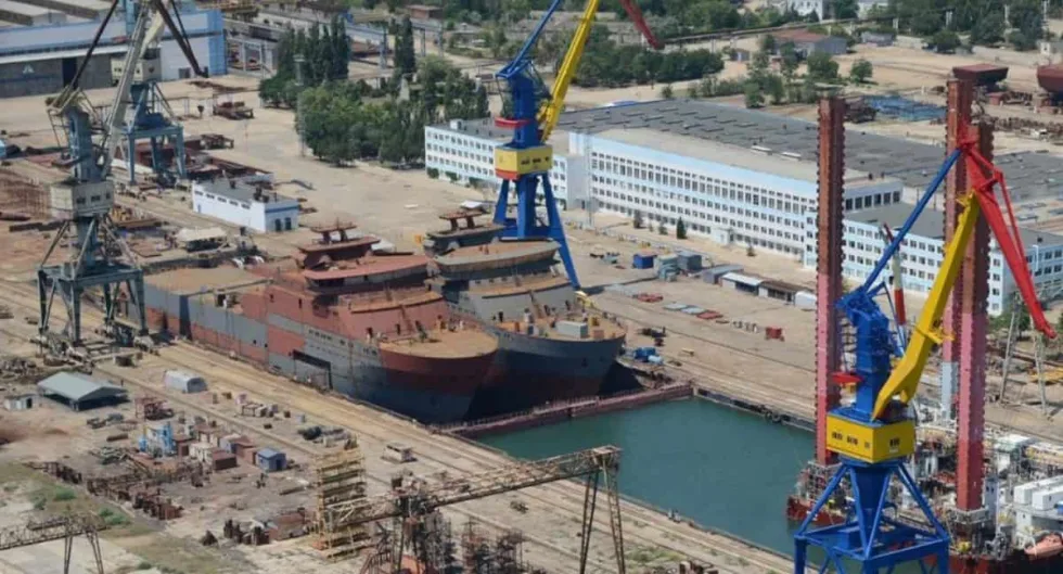 У СБУ повідомили, що уразили два російські судна військового забезпечення та засоби ППО в Керчі