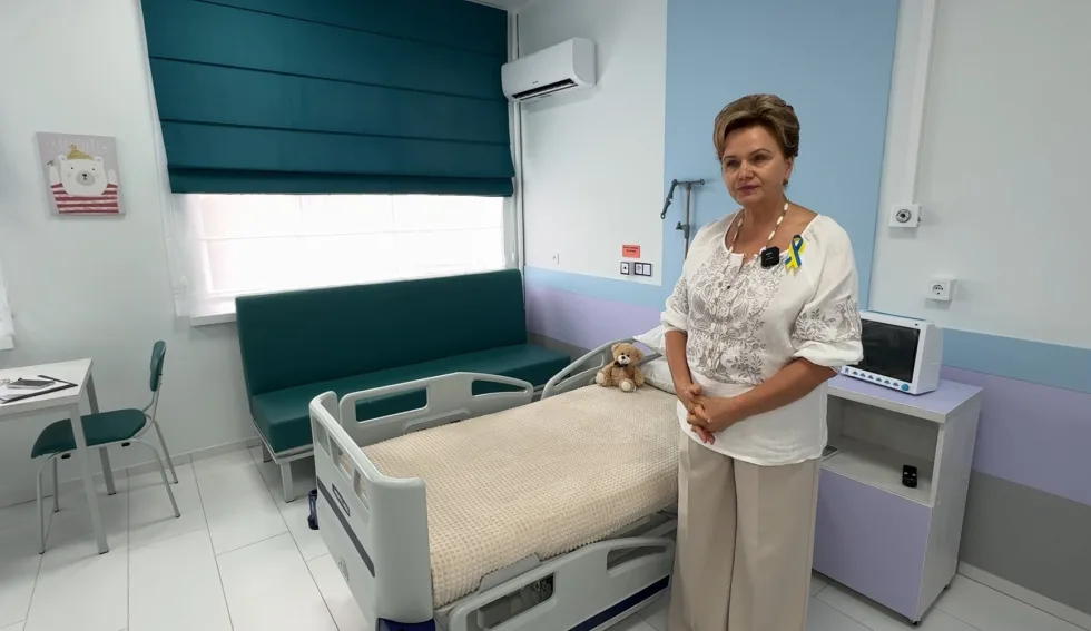 У Волинській дитячій лікарні завершили ремонт хірургічного та реабілітаційного відділень