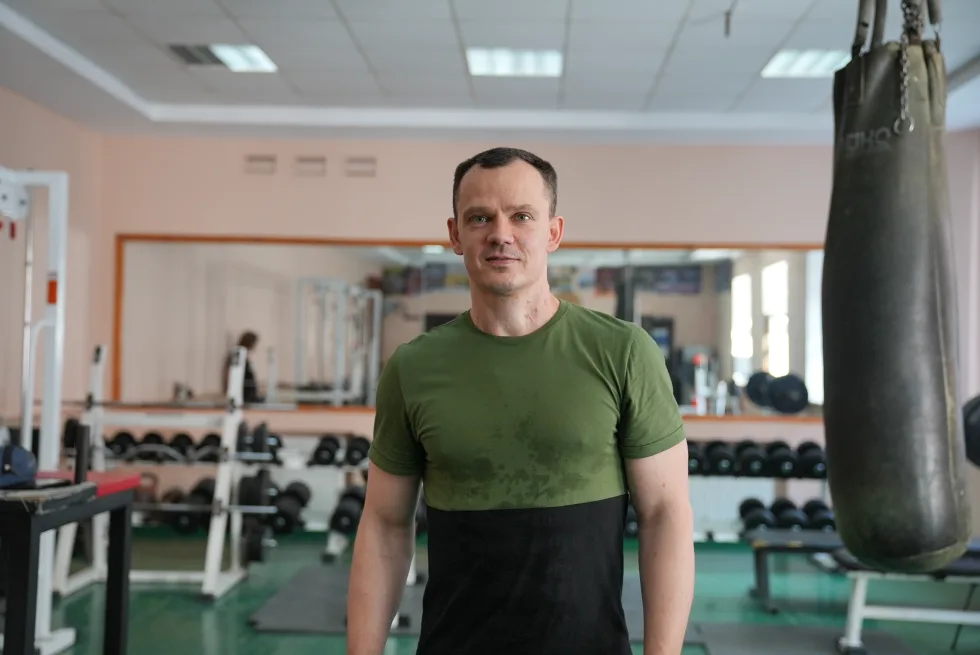 Ветеран із Сум розповів, як заняття спортом допомагають відновитися після травми