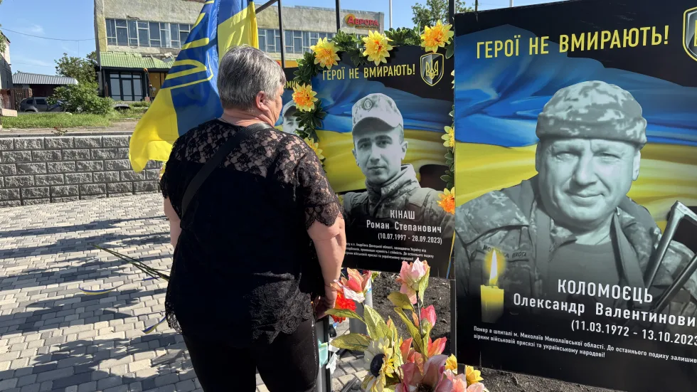 У Доманівці відбулася акція "Героям Слава" на честь загиблих військових