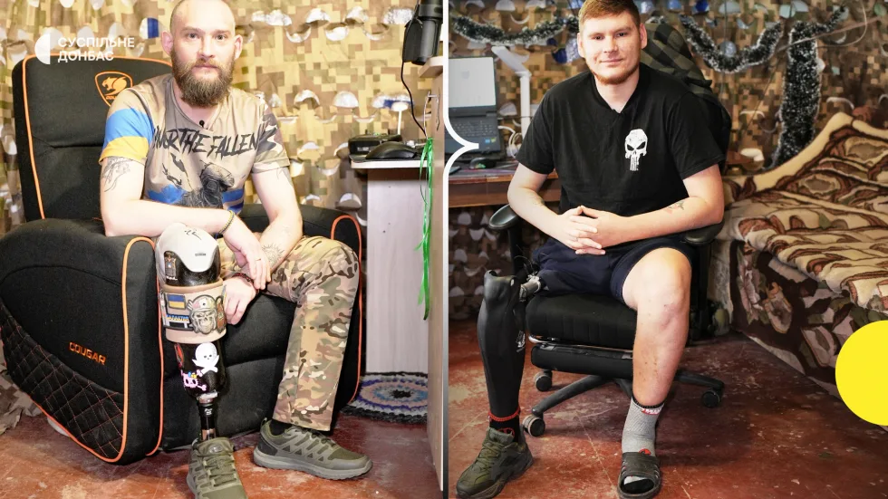 Втратили ноги на війні, але повернулися до строю: історії “Змія” та “Золотого” | ВІДЕОНОВИНИ