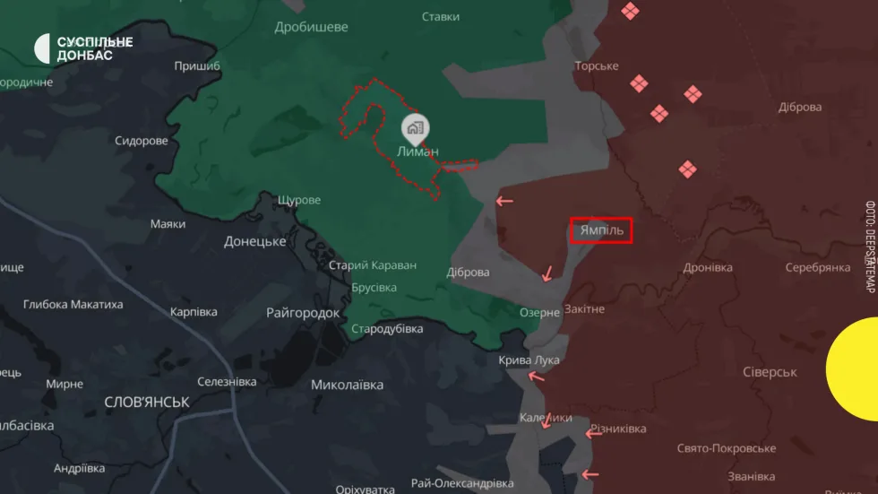 Росіяни рвуться до Лимана через "кілзону" та тиснуть на Ямпіль — речник УОС