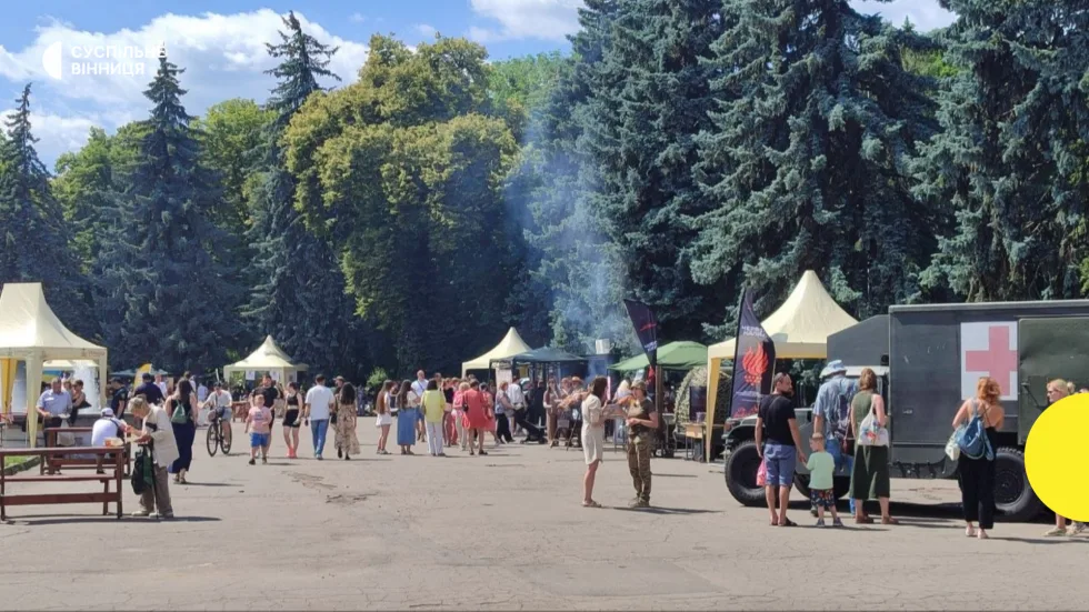 У Вінниці на фестивалі польвої кухні на підтримку 120 бригади зібрали понад 140 тисяч гривень