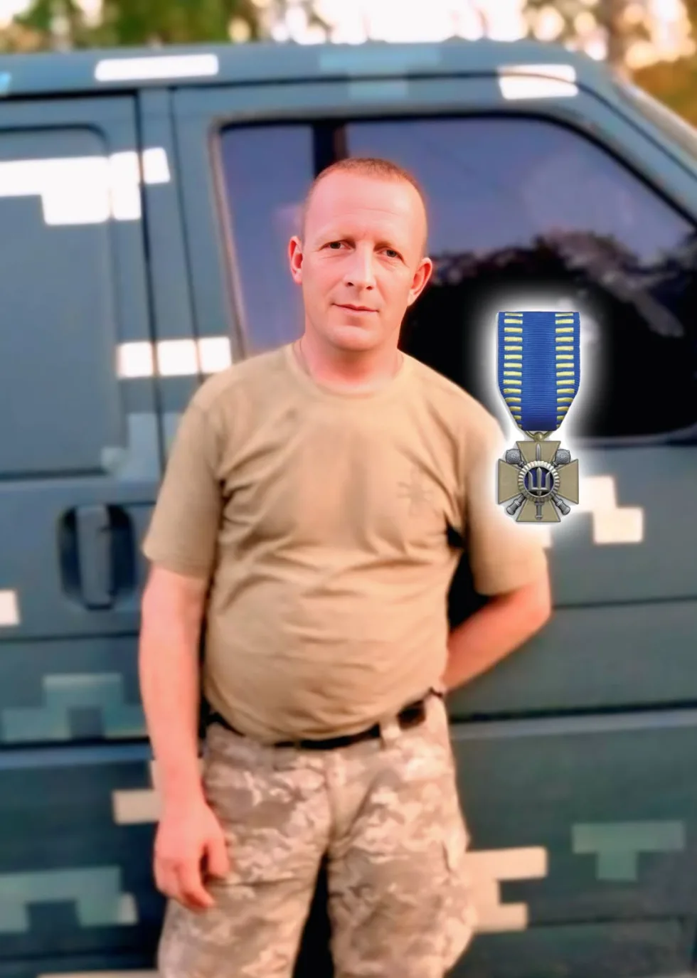 На Вінниччині родині загиблого військового Василя Коваленка вручили його посмертну нагороду — "Лицарський хрест"