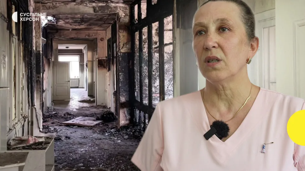"Такої масованої атаки ще не було". Директорка лікарні у Херсоні розповіла про наслідки чергового російського удару