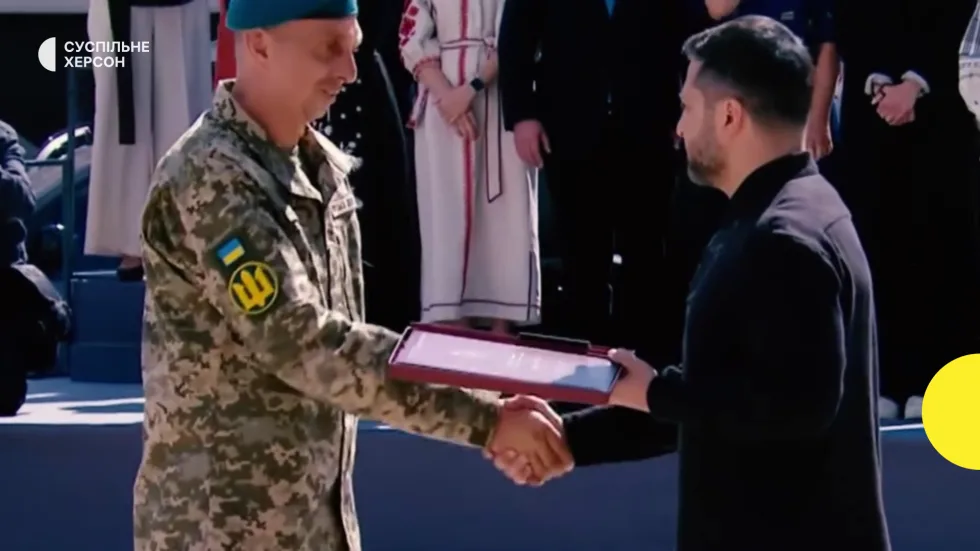 Матросу 34 бригади, який переправляв бійців на лівобережжя Херсонщини, присвоїли звання «Герой України»