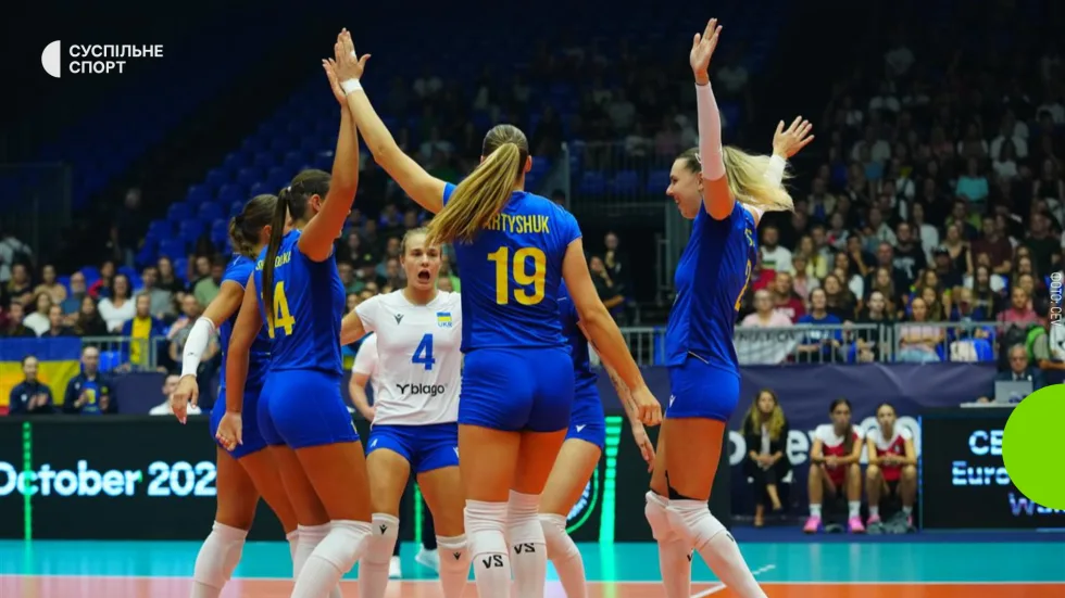 Жіноча збірна України здобула першу перемогу на чемпіонаті Європи-2026 з волейболу