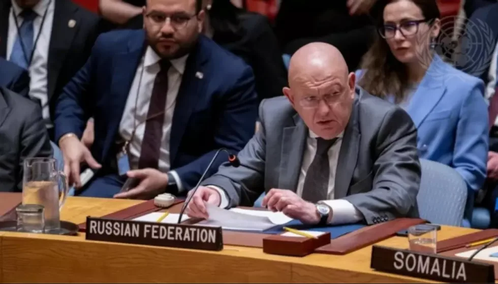 Небензя в Радбезі ООН поскаржився на санкції України проти авторів «Маші і Ведмедя»