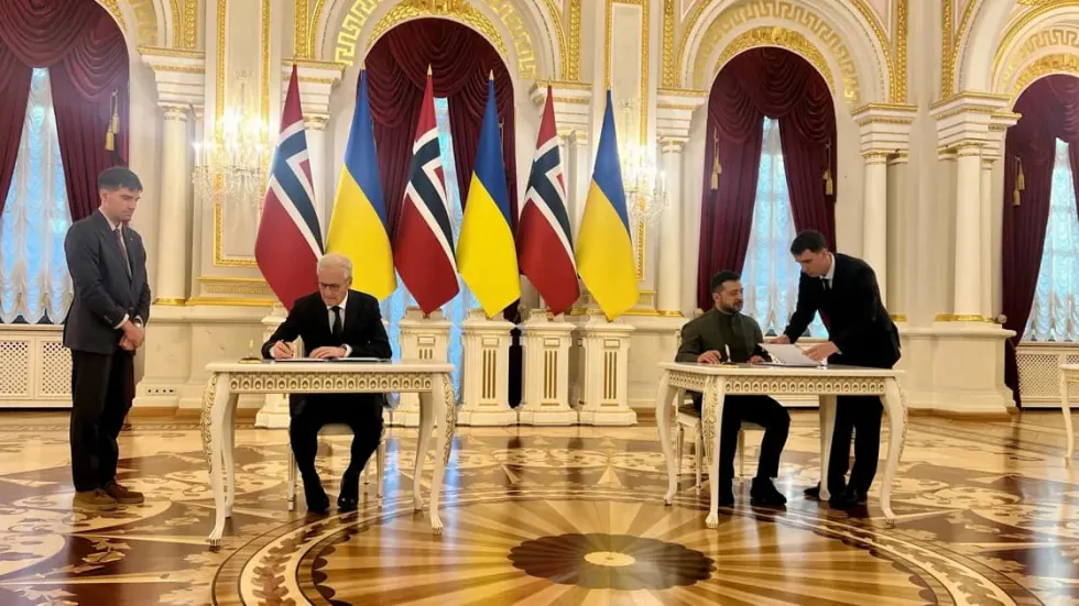 Україна та Норвегія підписали декларацію про стратегічне партнерство