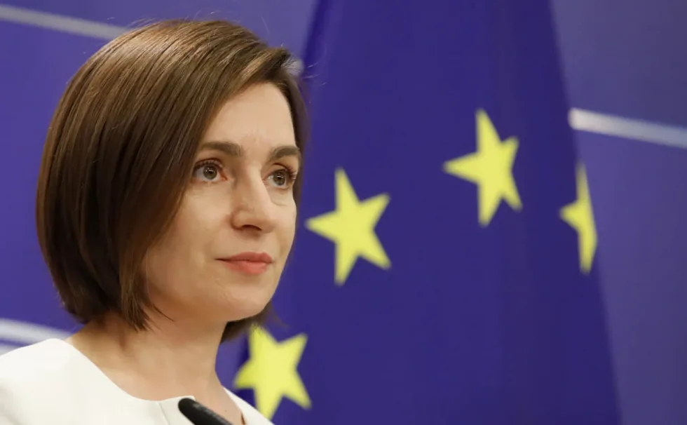 Санду пов’язала російські дрони над Молдовою з недостатньою підтримкою української ППО