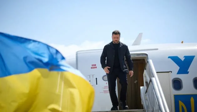 Зеленський прибув до Анкари на саміт НАТО