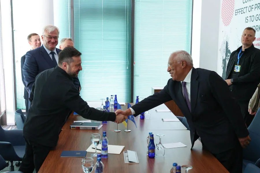 Глава Євроради на зустрічі із Зеленським анонсував відкриття наступного переговорного кластера
