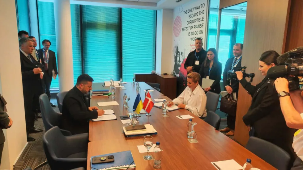 Україна та Данія підписали угоду про оборонну та безпекову співпрацю