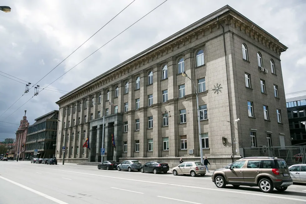 У будівлі Міністерства закордонних справ Литви сталася пожежа