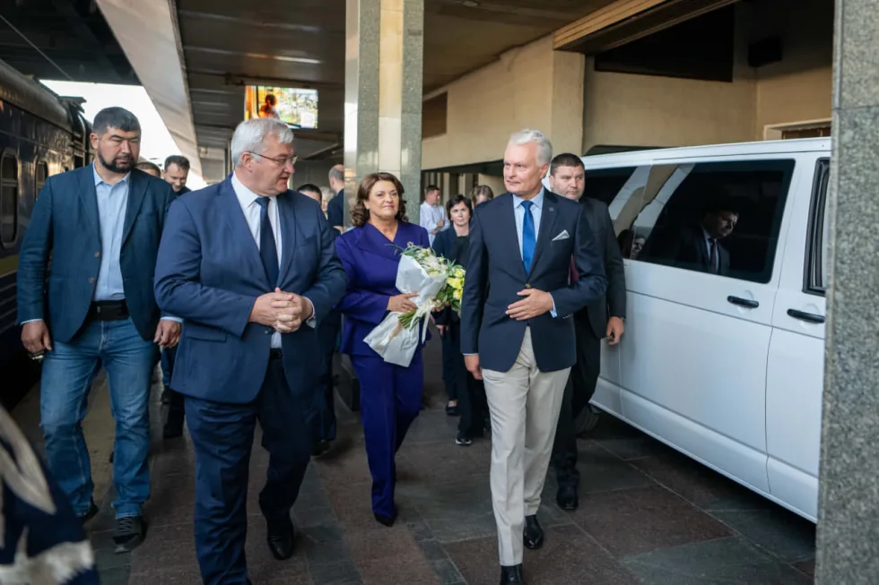 До Києва прибув президент Литви
