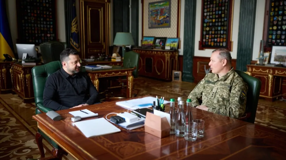На тлі чуток про вибори Зеленський "дуже щиро" поговорив з Ляшком, який командує полком БпЛА