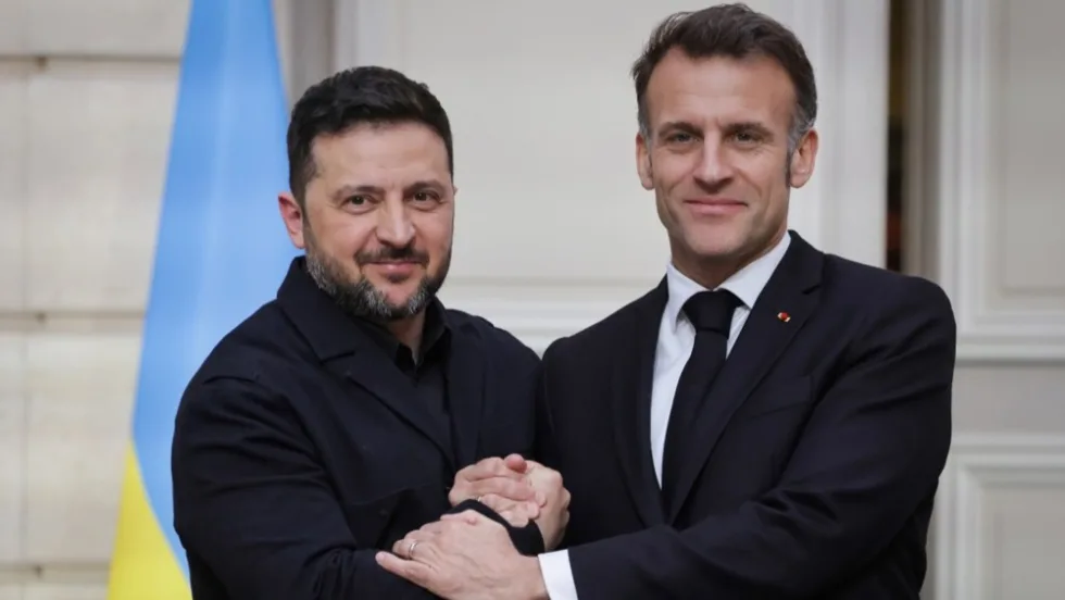 Макрон анонсував посилення допомоги Україні, зокрема в антибалістиці