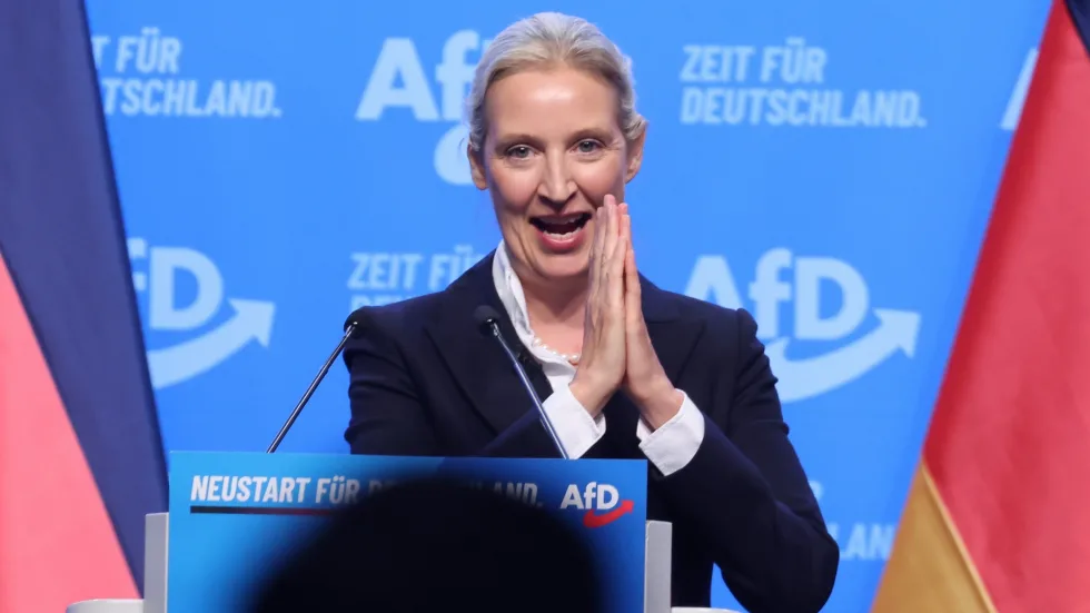 Голова ультраправої AfD Вайдель хоче вивести Німеччину з зони валюти євро