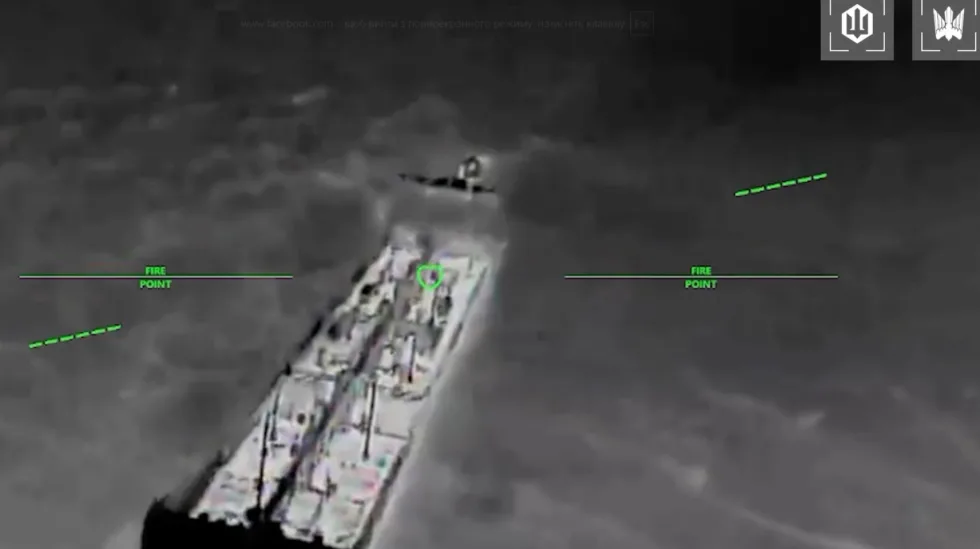 "Мадяр": СБС вполювали в Азовському морі два танкери окупантів з бензином для Криму