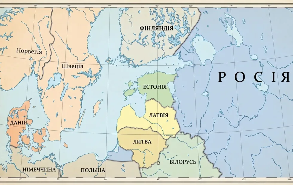 росія призупинила роботу низки пунктів пропуску на кордоні з Естонією, Латвією та Фінляндією