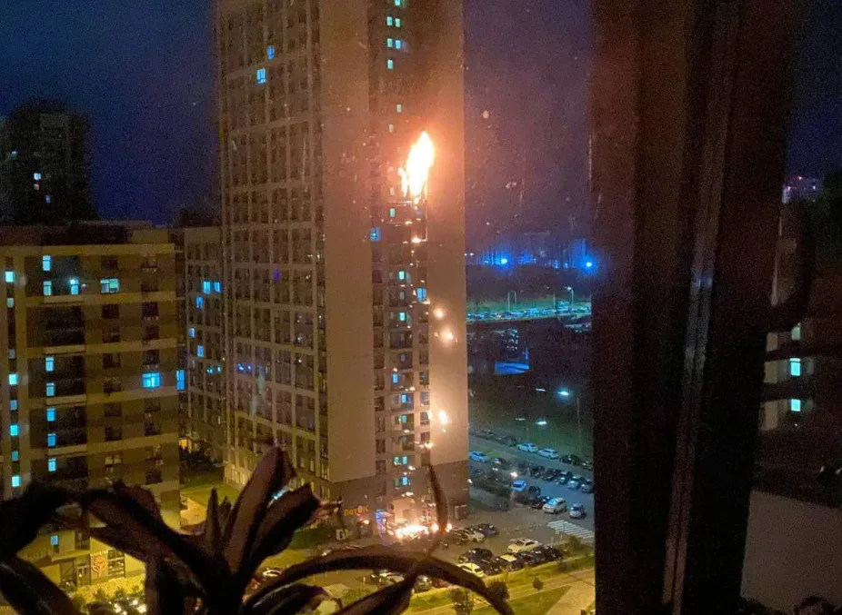 рф атакувала Київ ракетами - є поранені, пошкоджені житлові будинки та спалахнули пожежі