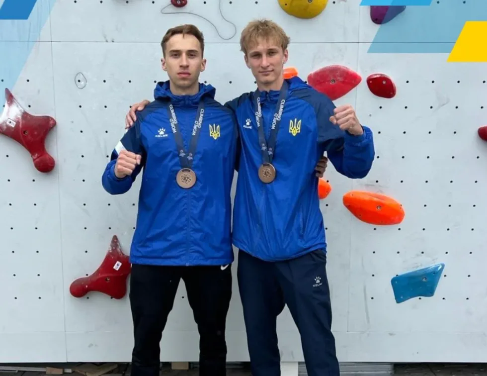 Українські скелелази Ільчишин та Ткач виграли історичну бронзу і встановили рекорд Європи