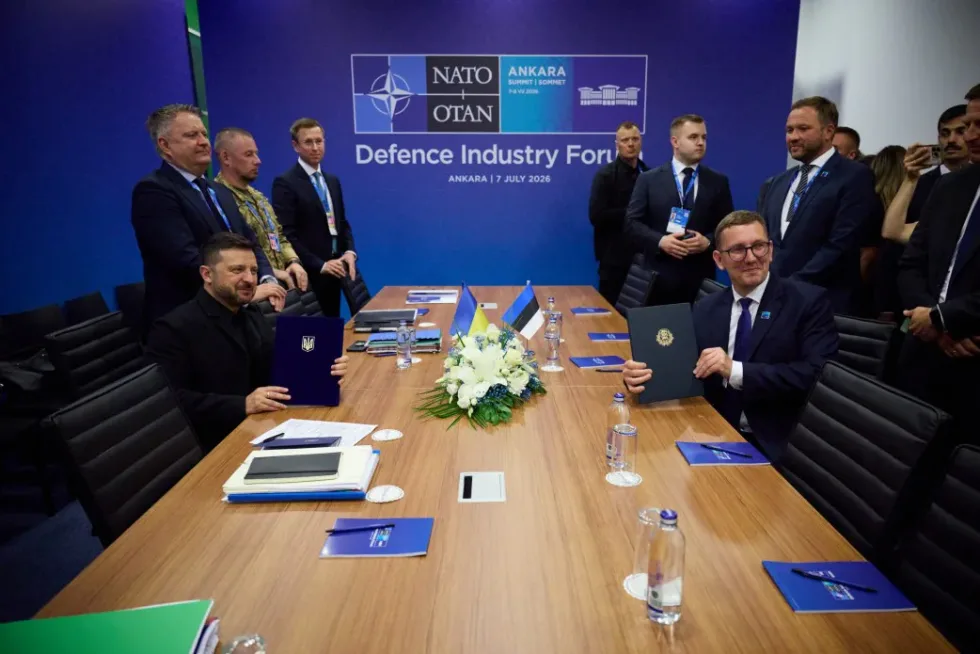 Зеленський і прем'єр Естонії підписали Drone Deal: йдеться про виготовлення засобів ППО, дронів та боєприпасів
