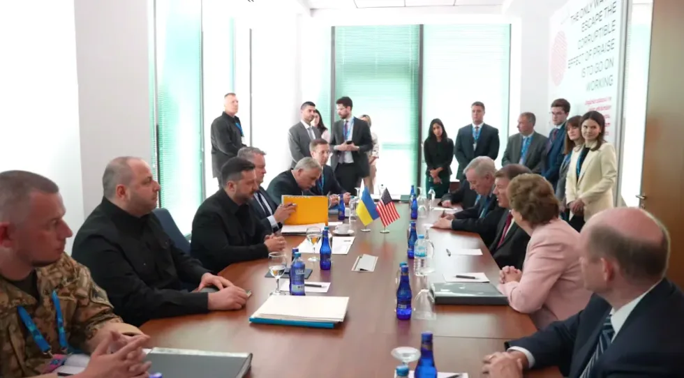 Зеленський зустрівся з делегацією Конгресу США - обговорили ППО, санкції проти рф та дипломатію