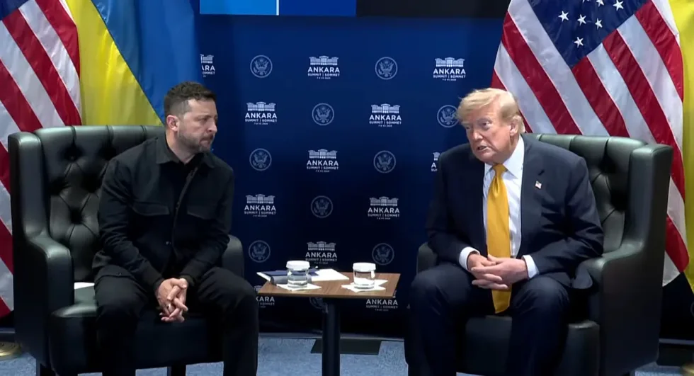 Трамп заявив про "дуже добрі відносини" із Зеленським після зустрічі на саміті НАТО
