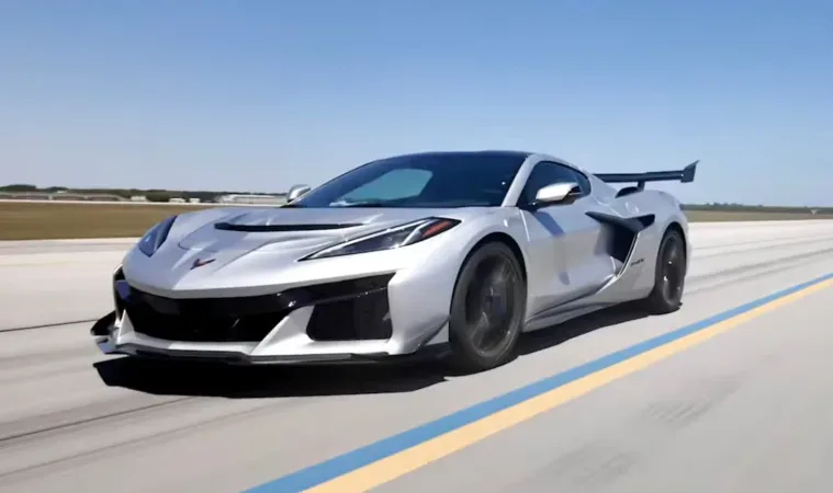 Corvette ZR1X обійшов Porsche та McLaren у жорсткому тесті на швидкість